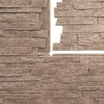 thumbnail image 2 of Ekena Millwork 49"W x 25 1/2"H x 1 1/4"D Acadia Ledge Stacked Stone, EverStone Faux Stone Siding Panel, North Hill, 2 of 9