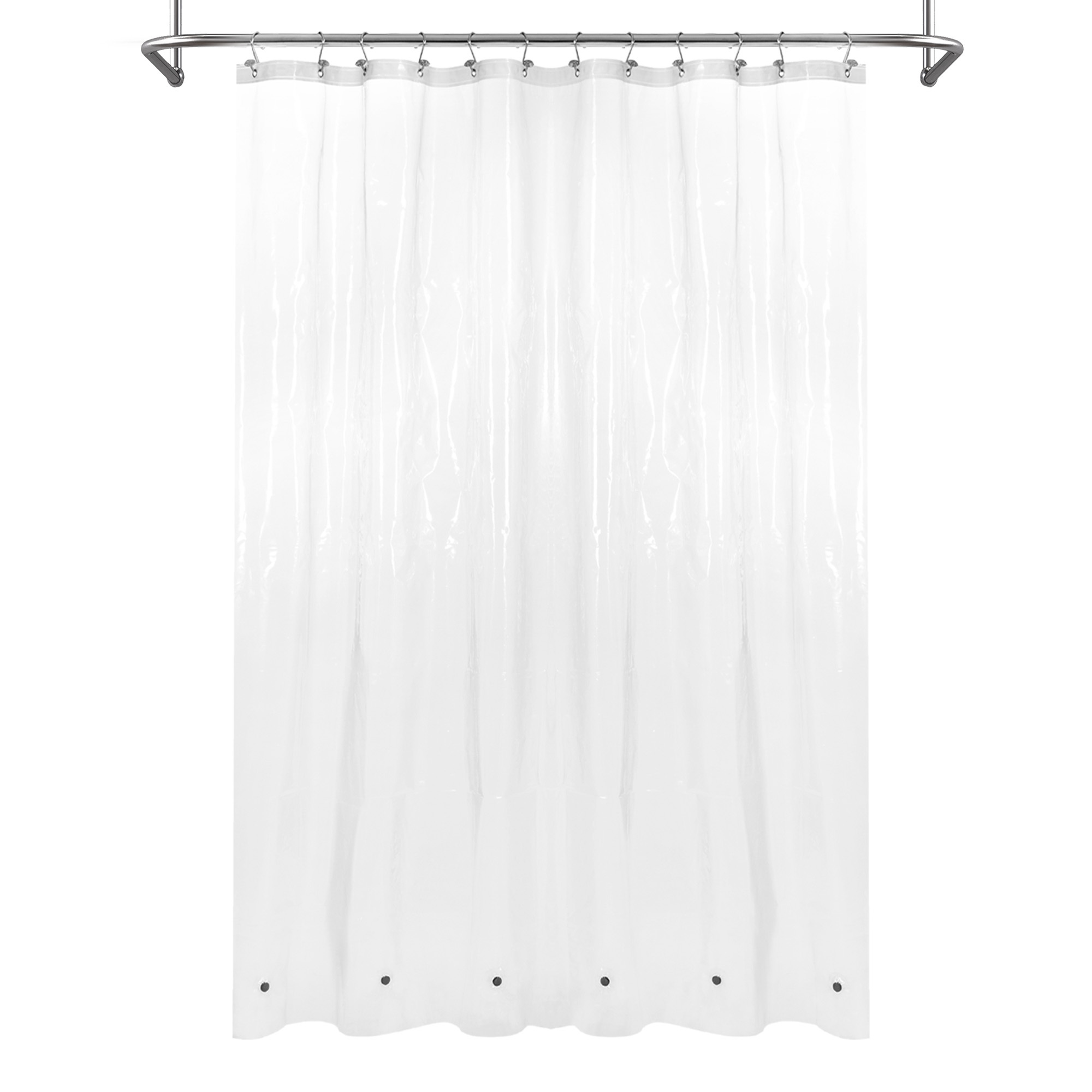 Mrs Awesome Extra Long Shower Curtain Liner PEVA Plastic Heavy Duty