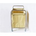 thumbnail image 4 of PreAsion Laundry Sorter Cart Trolley Removable Laundry Baskets Stainless Steel Frame Rolling Casters, 4 of 6