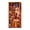 A, variant on Christmas Front Door Cover, Elastic Door Decorations for Christmas Festive Party Home, Weather Resistant Door Cover with Easy Installation, Multiple Christmas Themes