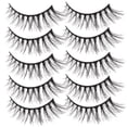 thumbnail image 3 of 10 Pairs False Eyelash Strips Girl Extensions Eyelash False Eyelash DIY Fake Lashes, 3 of 5