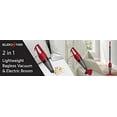 thumbnail image 4 of EUROSTAR EV2031 2-in-1 Lightweight Bagless Vacuum & Electric Broom, Red, 4 of 4