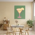 thumbnail image 3 of Stupell Industries Glam Lemon Drop Glass over Green Canvas Art, 30 x 40, by Robin Maria, 3 of 8
