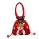 thumbnail image 2 of Bolsa de regalo navideña para muñecas, bolsa de regalo navideña con asas, bolsa portátil para regalos Muñeco de nieve rojo, 2 of 9