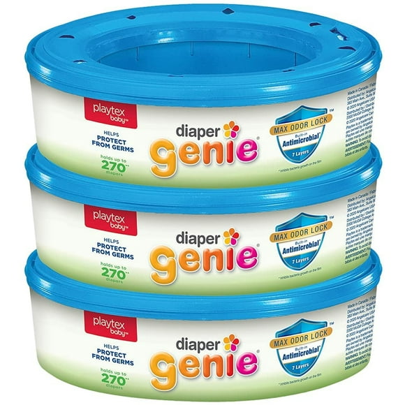 Playtex Baby Diaper Genie Refill Bags, Fresco, 270 Count, Pa Diaper Genie Diaper Genie