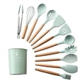 thumbnail image 1 of Juego de utensilios de cocina de silicona de 12 uds, utensilios de cocina resistentes al calor, utensilios de cocina antiadherentes, herramientas para hornear con caja de almacenamiento Zhivalor  2026583-8, 1 of 1