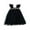 Black, variant on Gaexia Girls Dresses ,Toddler Girls Fly Sleeve Holiday Party Dress Dance Party Dresses Clothes (Hot Pink,5-6 Years)