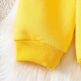 thumbnail image 6 of TOWED22 Kids Toddler Girl Fall Winter Outfits 2pcs Long Sleeve Soft Top and Pants Set Cute Print Clothes Clothing Set(Yellow,9-10 Y), 6 of 8