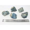 thumbnail image 3 of Blue Apatite XL Rough Raw Chunk - High Grade A Quality - Healing Crystals, Blue Stone for Reiki, Meditation, Large Apatite, Chakra Stone, 3 of 4