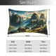 thumbnail image 2 of Balery Valley River Dinosaur Funda de Cojín Estampada, Regalos para Mujeres, Regalos de Amor para Ella, Regalos para Novia o Esposa, Funda de Almohada-16"x24", 2 of 6