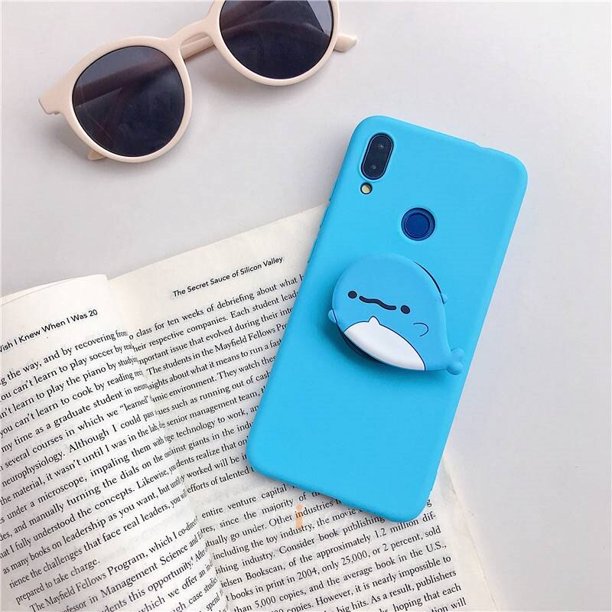 Funda de silicona con dibujos animados para teléfono móvil, carcasa trasera suave con soporte para Samsung Galaxy A50, A30, A40, A20, A10, A70, A60, A80, A7, 2018, A10E Fivean unisex