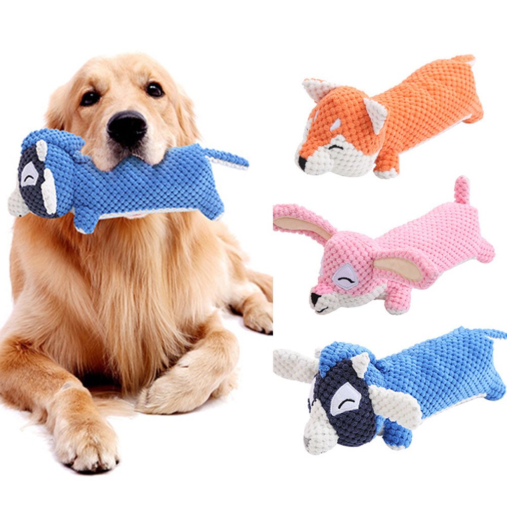 Zhaomeidaxi Plush Dog Toys for Dogs, Durable Stuffed Dog Chew Toy
