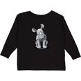 thumbnail image 3 of Inktastic Curious Rhinos Boys or Girls Long Sleeve Toddler T-Shirt, 3 of 5