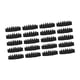 thumbnail image 2 of 20 insertos para gorras de béisbol, cómodos forros para gorras de golf para adultos. Negro 26cmx10cm, 2 of 9