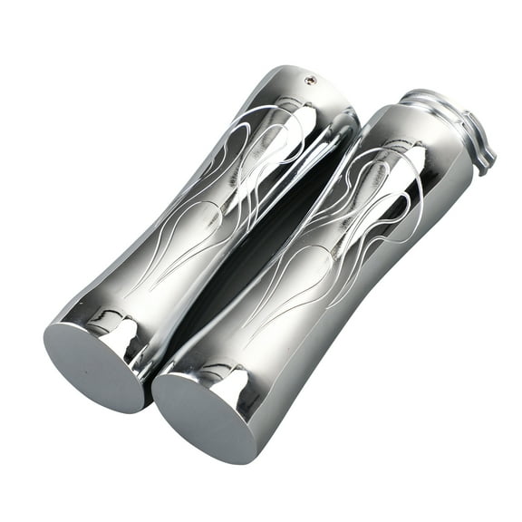 Chrome 1" Handlebar Grip Fit for Honda Shadow VLX 600 750 Spirit VTX 1300 1800