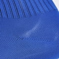 thumbnail image 3 of Wosthever Calcetines largos lisos para niños, medias finas de fútbol de algodón y poliéster que absorben el sudor por encima de la rodilla, Uniforme atlético colorido azul, 3 of 6