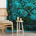 thumbnail image 3 of Popular Handicrafts Tapestry Wall Hanging Tree of Life Hippie Mandala Bohemian Hippy Kaleidoscopic Intricate Floral Design Indian Tapestries Bedspread, 3 of 6