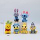 thumbnail image 3 of Treingi 2024 6 piezas/set Anime dibujos animados Winnie Pooh Stitch Judy Rabbit lindo Lilo Pvc figura de acción modelo muñeca juguetes niños regalo de Navidad, 3 of 4