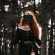 thumbnail image 2 of EeaseMX Máscara de oso sangriento aterrador, accesorio de disfraz para Halloween, mascarada, cosplay, fiesta de disfraces (negro), 2 of 7