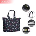thumbnail image 2 of Pioneer Flower Floral Print Pattern Travel Tote Bags for Women Carry On,Large Weekender Bags for Women Travel,Multi Functional Duffle Bag for Work,Shopping,Sports, 2 of 5