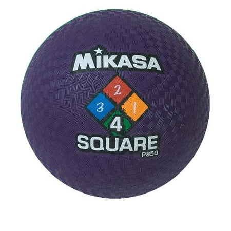 Playground Ball by Mikasa Sports - Four Square, Purple - (Best Four Square Ball)