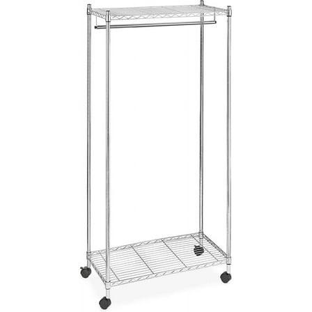 Heavy Duty Adjustable Metal Clothing Rack