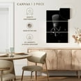 thumbnail image 4 of Elephant Stock Studio Microphone Wall Art - Vertical Multi Panel Canvas - Living Room Wall Decor - Music Multi Panel - Black And Silver Decor - 14" x 23", 4 of 4