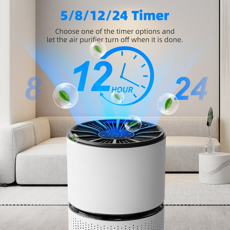 BREEZOME Air Purifiers for Large Room with Enhanced Purification