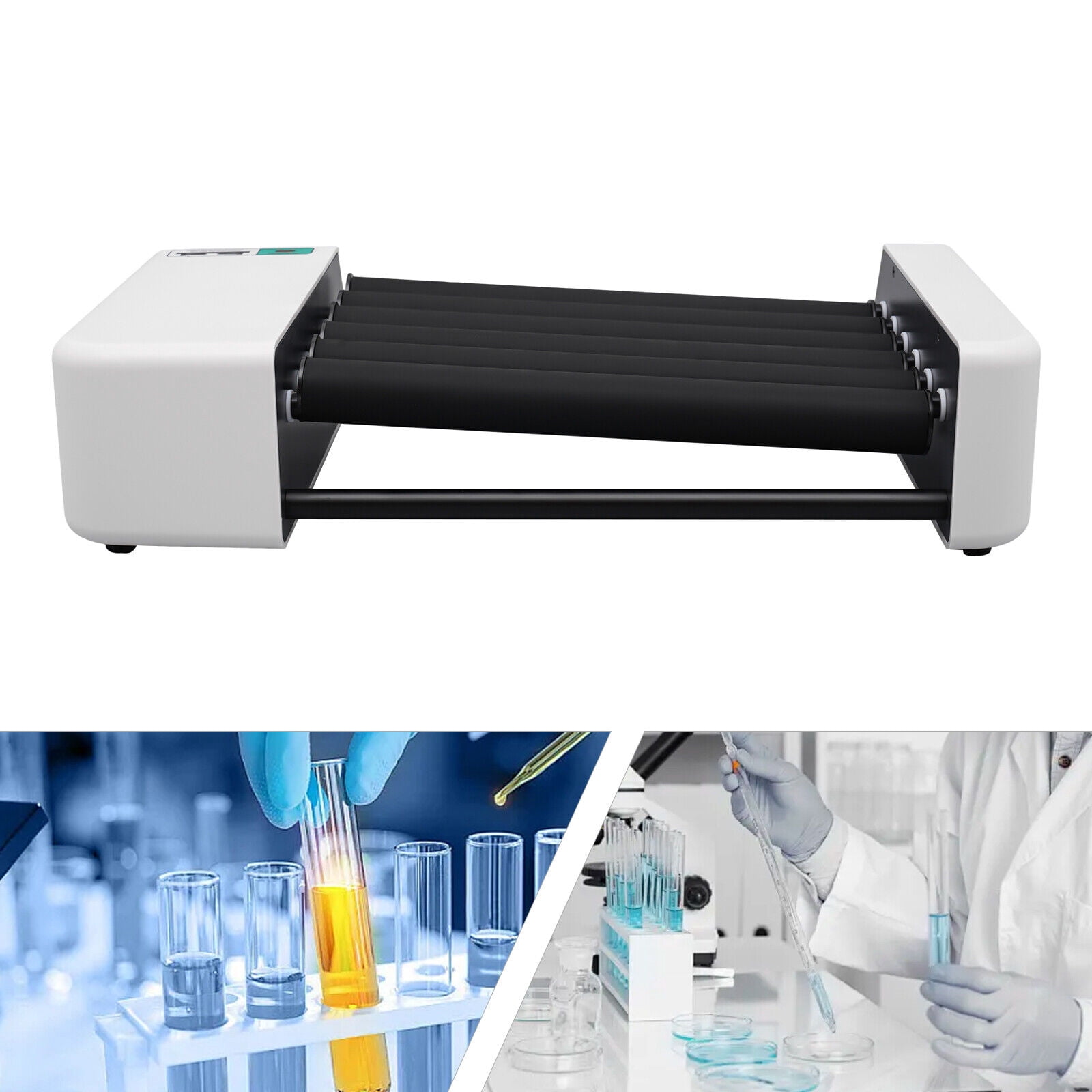 6 Rollers Lab Tube Mixer Digital Display Blood Coagulation Mixing Machine 20-80R