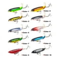 thumbnail image 4 of 2Pcs 10cm/14cm Artificial Water Fishing Lure Whopper Lure Perform Smooth Rotation Tail Equipment, 4 of 9