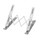 thumbnail image 4 of Soporte para computadora N8 de doble capa, conveniente soporte para computadora portátil de aleación de aluminio con aumento de altura, soporte plegable de elevación vertical de metal, 4 of 6