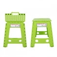 thumbnail image 4 of Cergrey Living Plastic Dots Folding Step Stool Anti-slip Foldable Adults Chair Practical, 4 of 8
