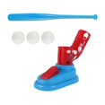 thumbnail image 4 of figatia Machine de Lancer de Baseball pour Enfants Équipement d'Entraînement de Baseball Lanceur de Baseball Rouge, 4 of 9