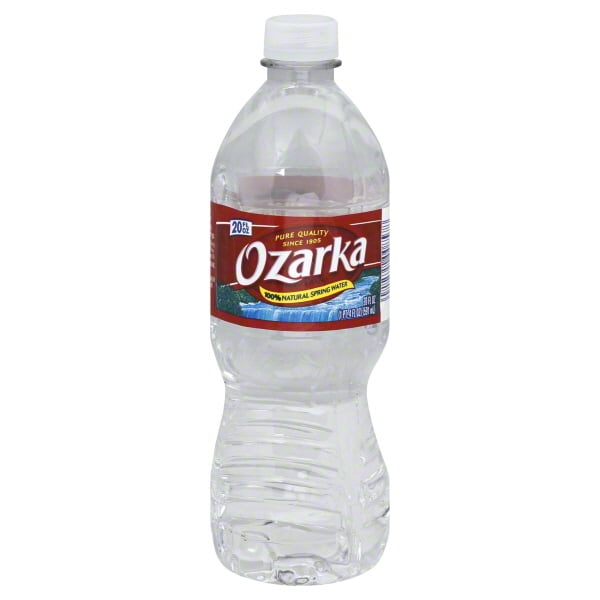 Ozarka Natural Spring Water 20 Fl Oz Walmart Com Walmart Com