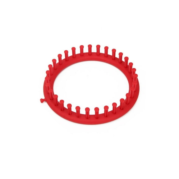CCOCC Round Knitting Loom,Multi-Purpose Crafting Tool Knitting Loom,Detailed Step-By-Step Guide Knitting Tools,Round,19Cm