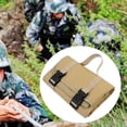 thumbnail image 4 of Tapete de tiro para rango, equipo de tiro, almohadilla de tiro de entrenamiento, tapete enrollable, descanso de tiro duradero antideslizante, accesorios de caza Caqui Soledad Almohadilla de tiro, 4 of 8