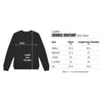 thumbnail image 5 of Batman: Caped Crusader Shadow Block Women's Crew Sweatshirt, Black, Small, 5 of 5