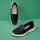 thumbnail image 4 of Zapatos vestir mocasines Slip-On PU cuero Ligero, 4 of 8