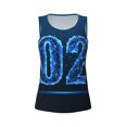 thumbnail image 4 of Lsque 2025 Happy New Year 5 Printed Workout Tank Tops for Women, Athletic Sports Tank Tops, Compression Sleeveless Dry Fit Shirts,Sleeveless Yoga Shirt-XX-Large, 4 of 9