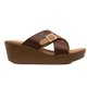 thumbnail image 1 of Sandalias para Mujer Jema 1158 cafe 24.5, 1 of 4