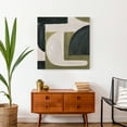 thumbnail image 4 of Creative Products Abstract With Green 24 x 24 Canvas Wall Art, 4 of 5