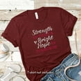 thumbnail image 2 of Strength for Today Bright Hope for Tomorrow Christian Faith Sparkly Bling Iron-on Clear Crystal Rhinestone and Rhinestud Transfer by JCS Rhinestones, 2 of 5