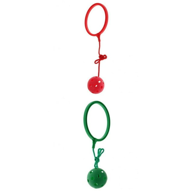 Skip Ball Ejercicio Al Aire Libre Fitness Toy Tobillera Swing Ball para Niños Verde+Skip Ball Ejercicio Al Aire Libre Fitness Toy Tobillo Swing Baoblaze Desarrollo temprano