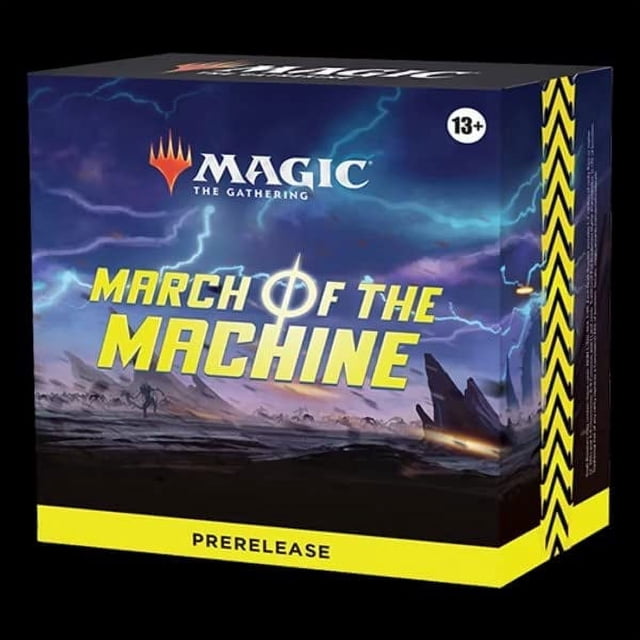 Magic: The Gathering Trousse de Pré-Lancement March of The Machine - 6 Paquets, dés, Promos