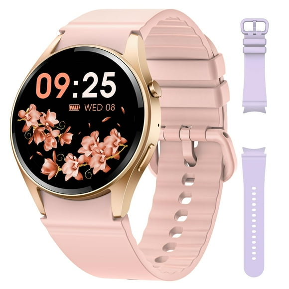 Reloj inteligente AKUMAKA para mujer con monitor de sueño/SPO2/actividad