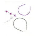 thumbnail image 3 of Wonder Nation Girls' Sparkle Cat Ear Headbands, 3-Pack, 3 of 3