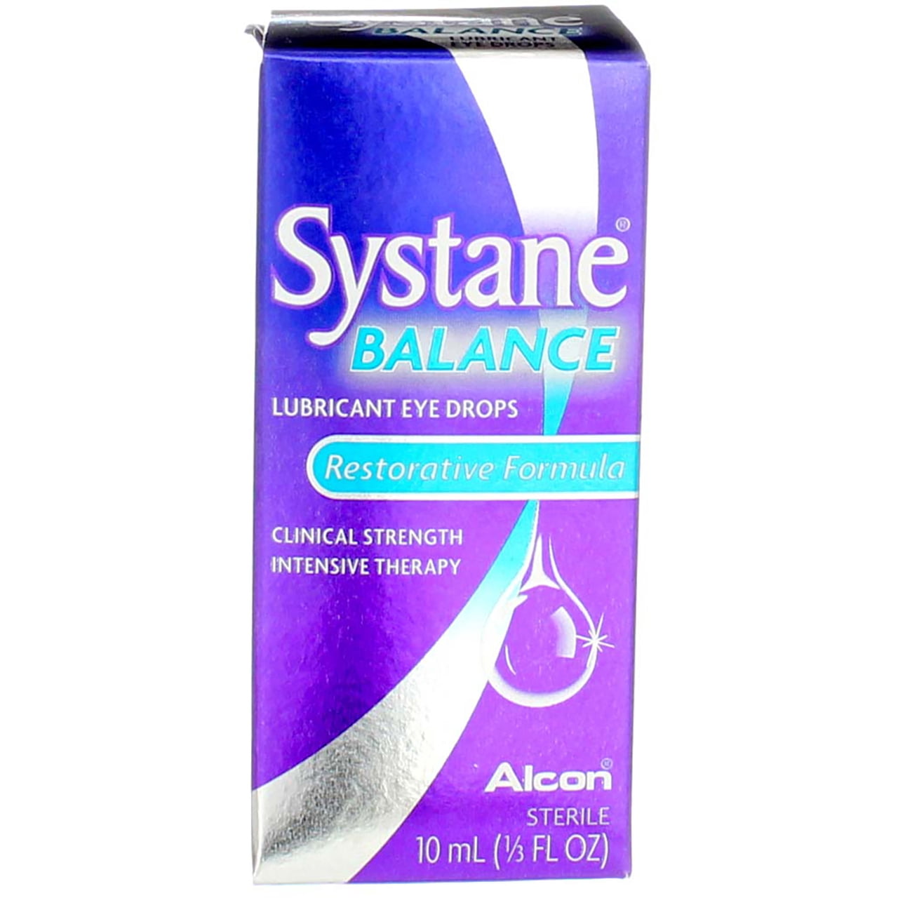 Alcon Systane Balance Lubricant Eye Drops, 0.33 fl oz (6 Pack) (Bundle)