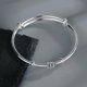 thumbnail image 4 of Guardurnaity geométrica de cobre para mujer, brazalete abierto a mano ajustable, joyería para citas, fiesta, regalo, accesorio de joyería Ropa, zapatos y accesorios Miscelánea, 4 of 6