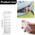 thumbnail image 2 of xianyou-5 Ensemble de Contenants Ronds en Plastique Empilables à 7 Couches, Bocaux Cosmétiques Empilables, Boîte à Pilules, Bocaux de Rangement Ronds en Plastique Transparent avec Couvercle à Vis pour Perles, Boutons, Petits Objets de Bijoux, 2 of 4