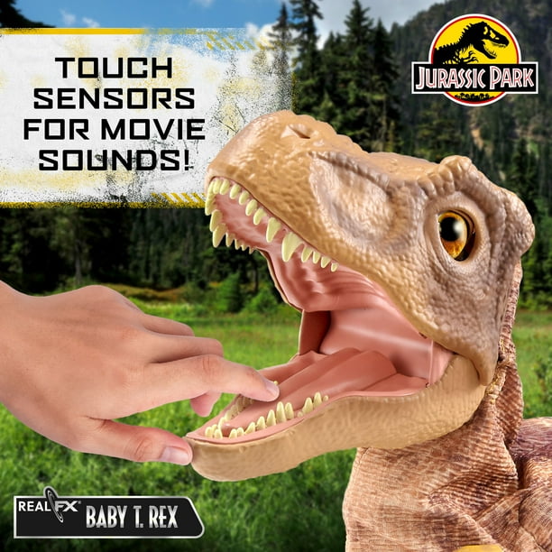 Jurassic World REALFX Baby T-Rex - Realistic Dinosaur Toy